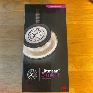 Littmann Classic III Stethoscope - Black and Silver